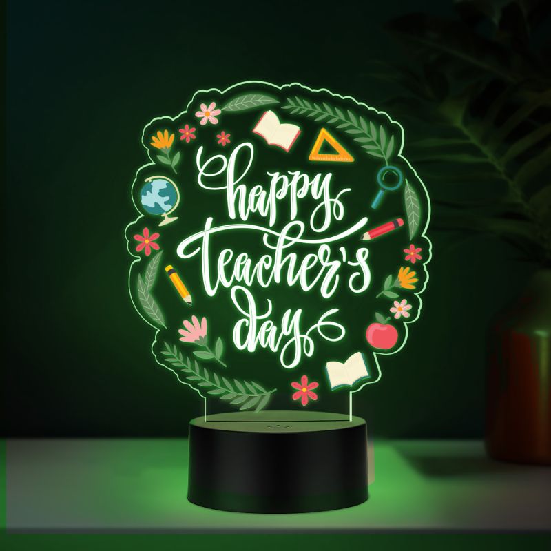 UV Print Lamp with multicolored light Special Gift for Teacher day